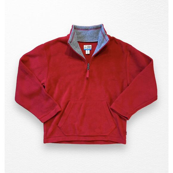 Est 1989 Place Quarter Zip Fleece Pullover, Size 7/8 - Picture 1 of 6